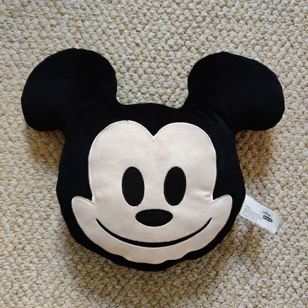 Disney Mickey emoji plush accent pillow